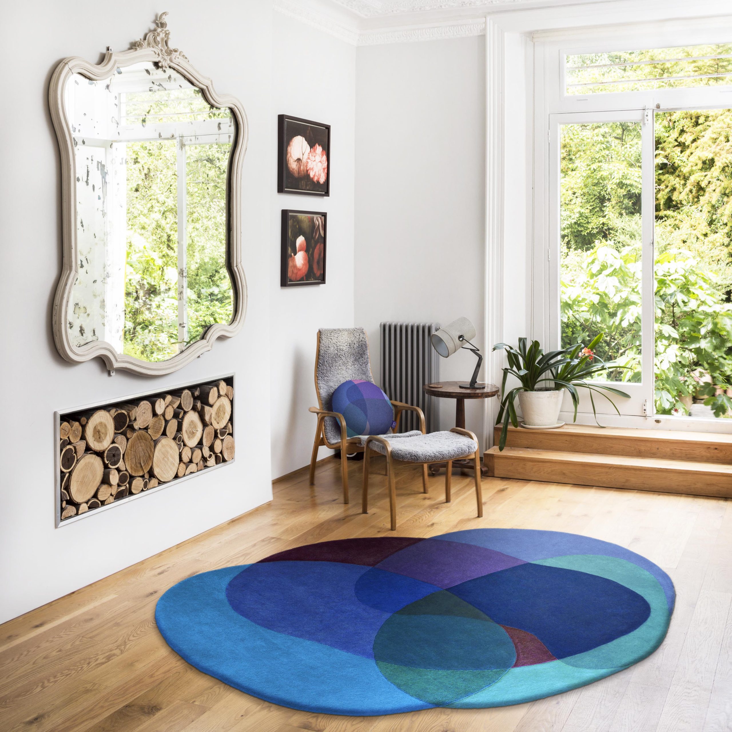 Blue Area Rugs Jellybean Berry Sonya Winner Rug Studio
