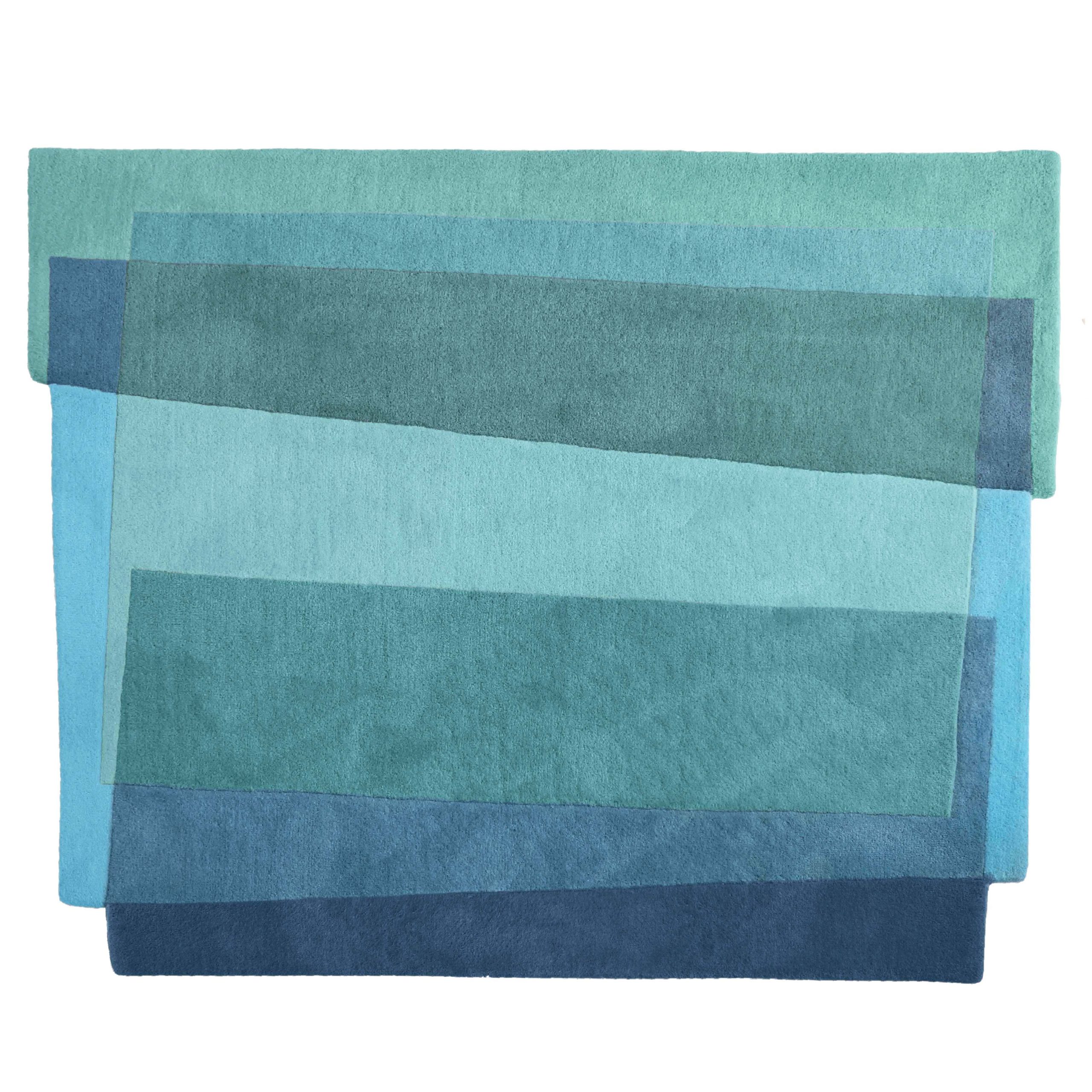 Teal Rug Aqua Teal Sea Sonya Winner Rugs Studio