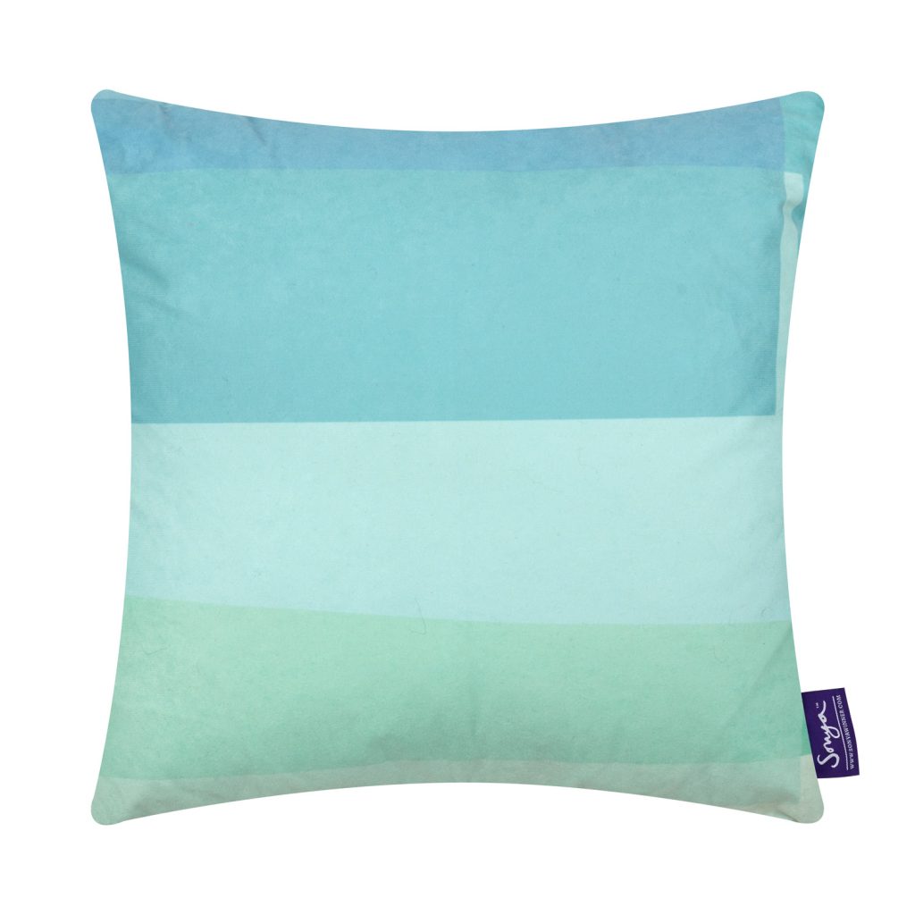 Teal Cushions Luxury Feather Pillows Sonya Winner Studio