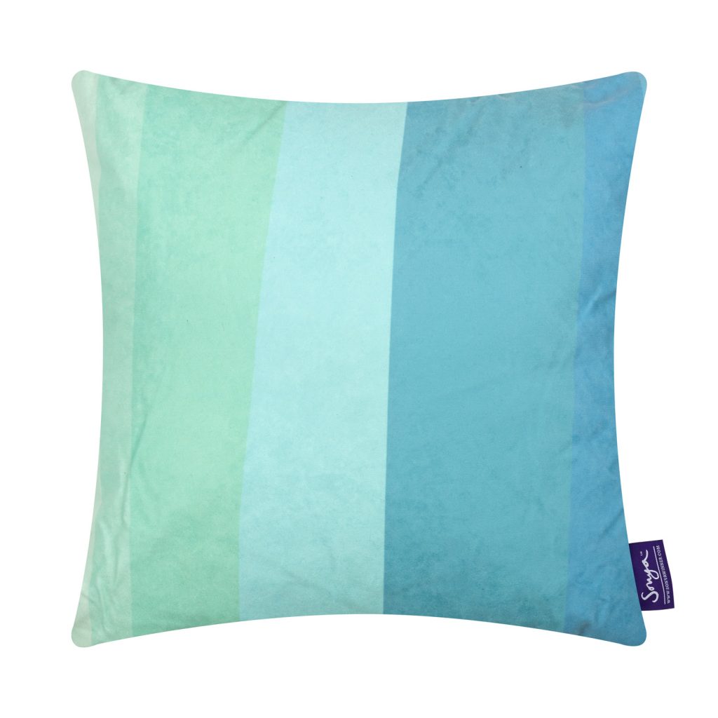 Teal Cushions Luxury Feather Pillows Sonya Winner Studio