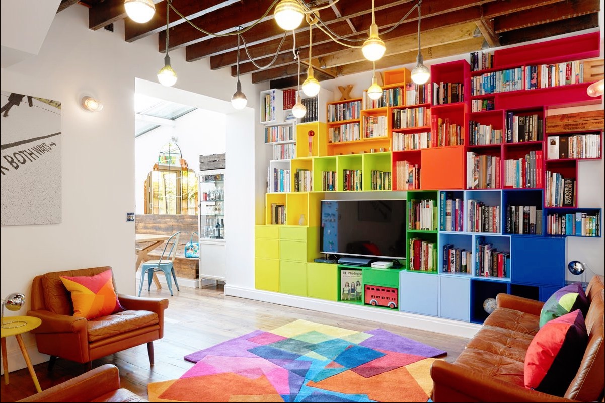 How to use geometric design in your interior - Sonya Winner Vibrant ...