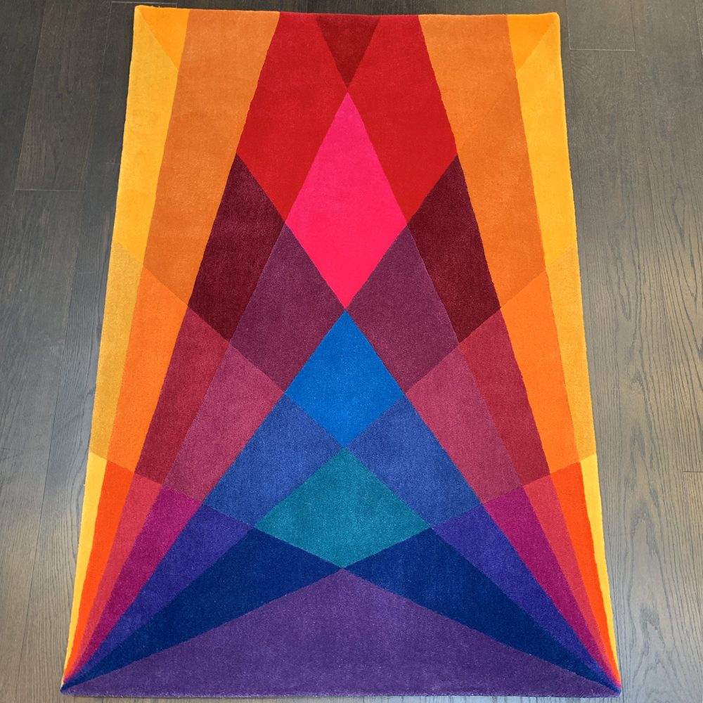 Rainbow Rug Rectangle (ExDisplay) Sonya Winner Vibrant Contemporary Rugs