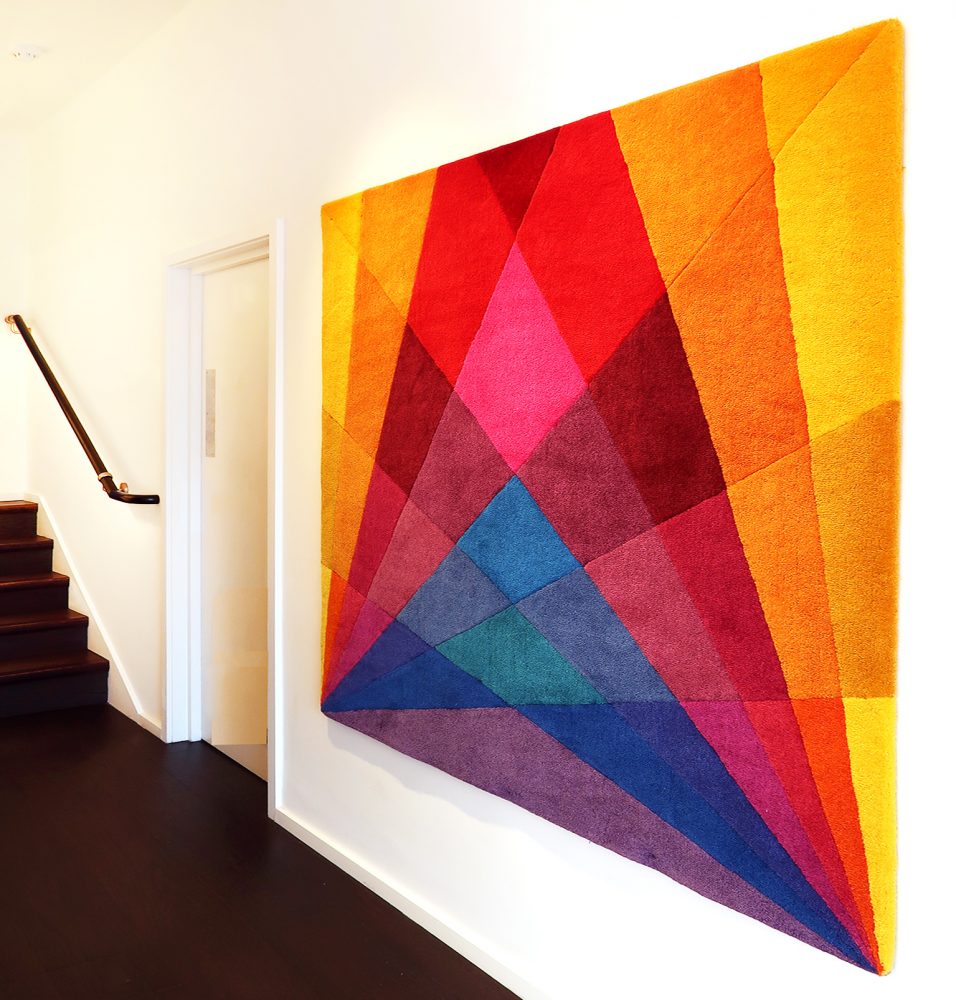 Rug as Art - Sonya Winner Studio