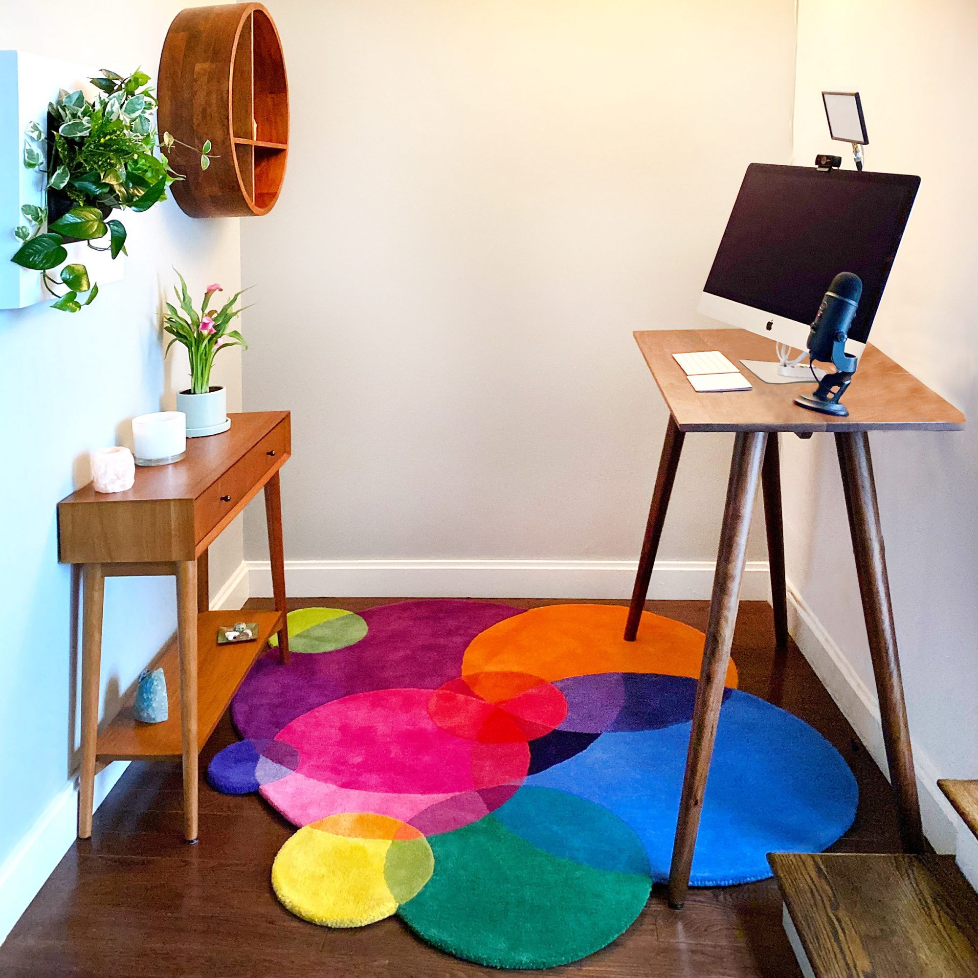 Home Office Inspiration - Bubbles Rug