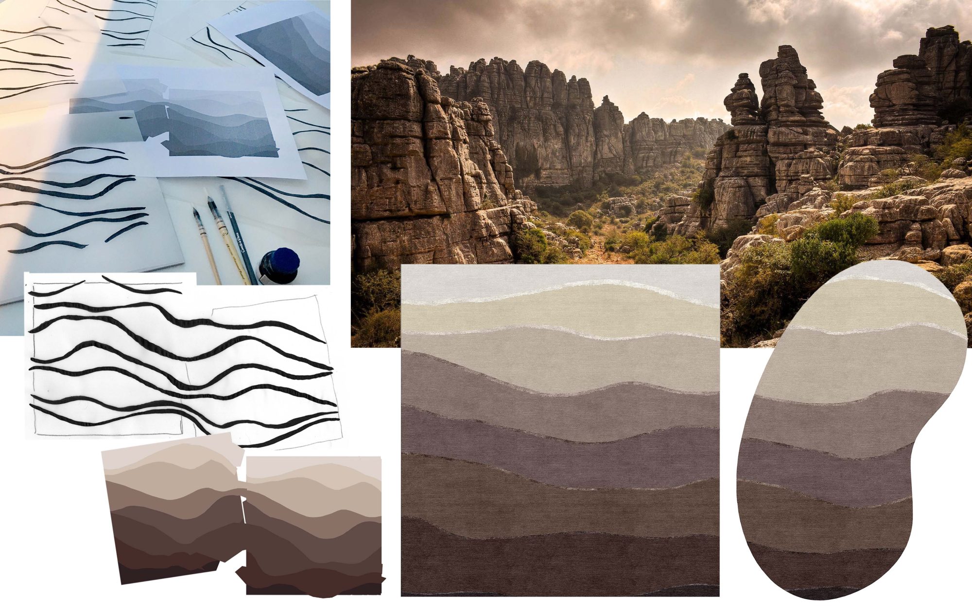 Nature Designer Rugs - Landscape